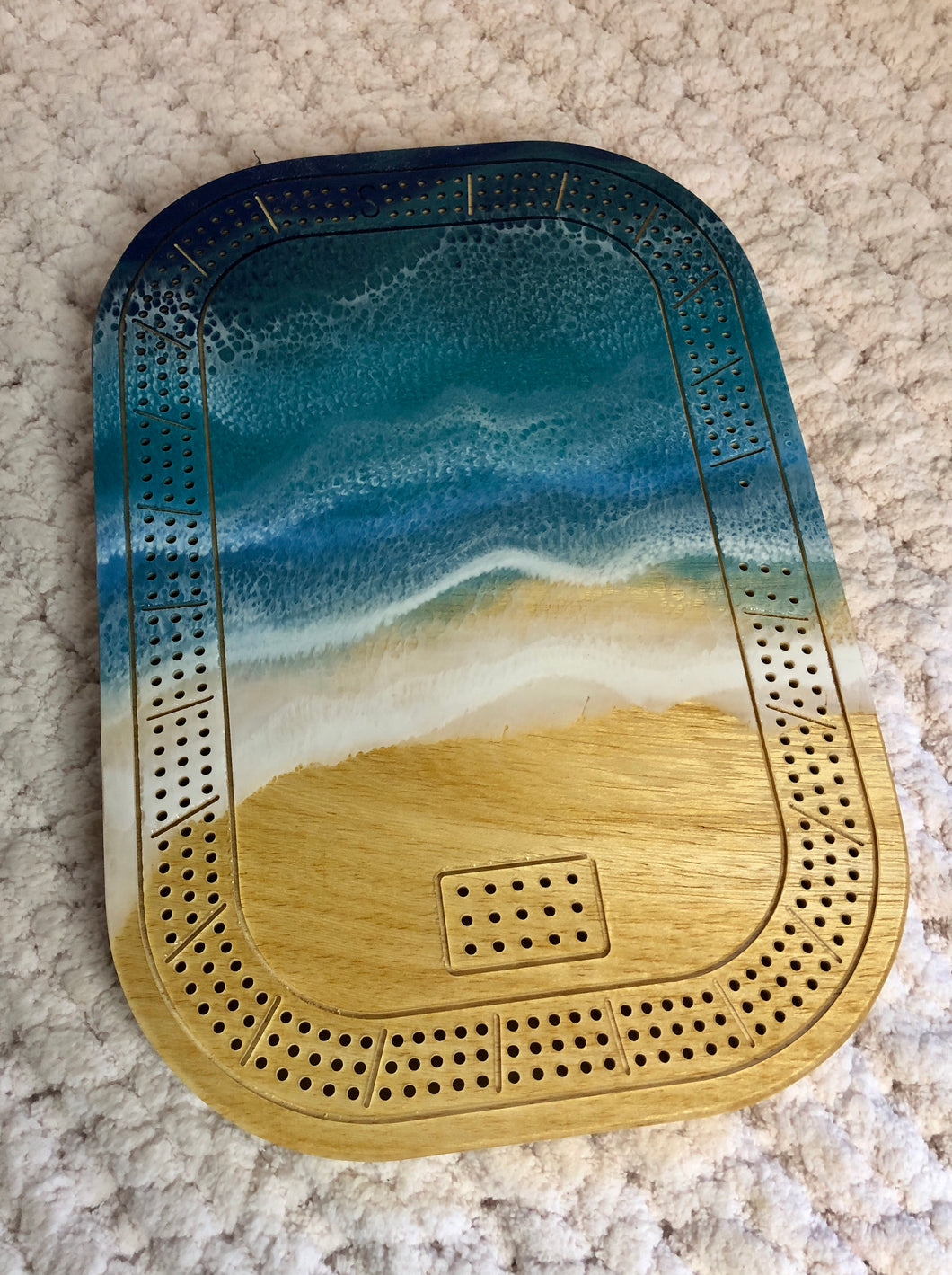 Beach Wave Crib Board